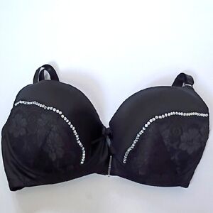 Elegant Black Lace Bra